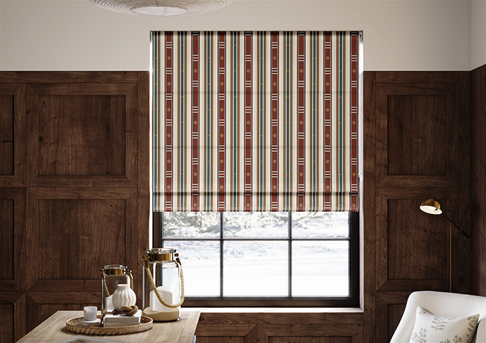 The British Stripe Co. William, Teignbridge No.1 - Roman Blind - Image 3